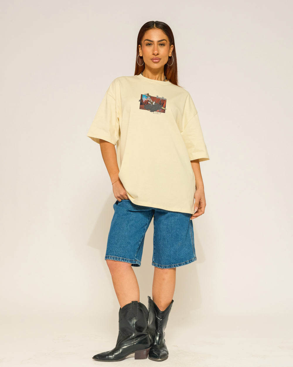 Buckle Up Bugs Oversized Tee