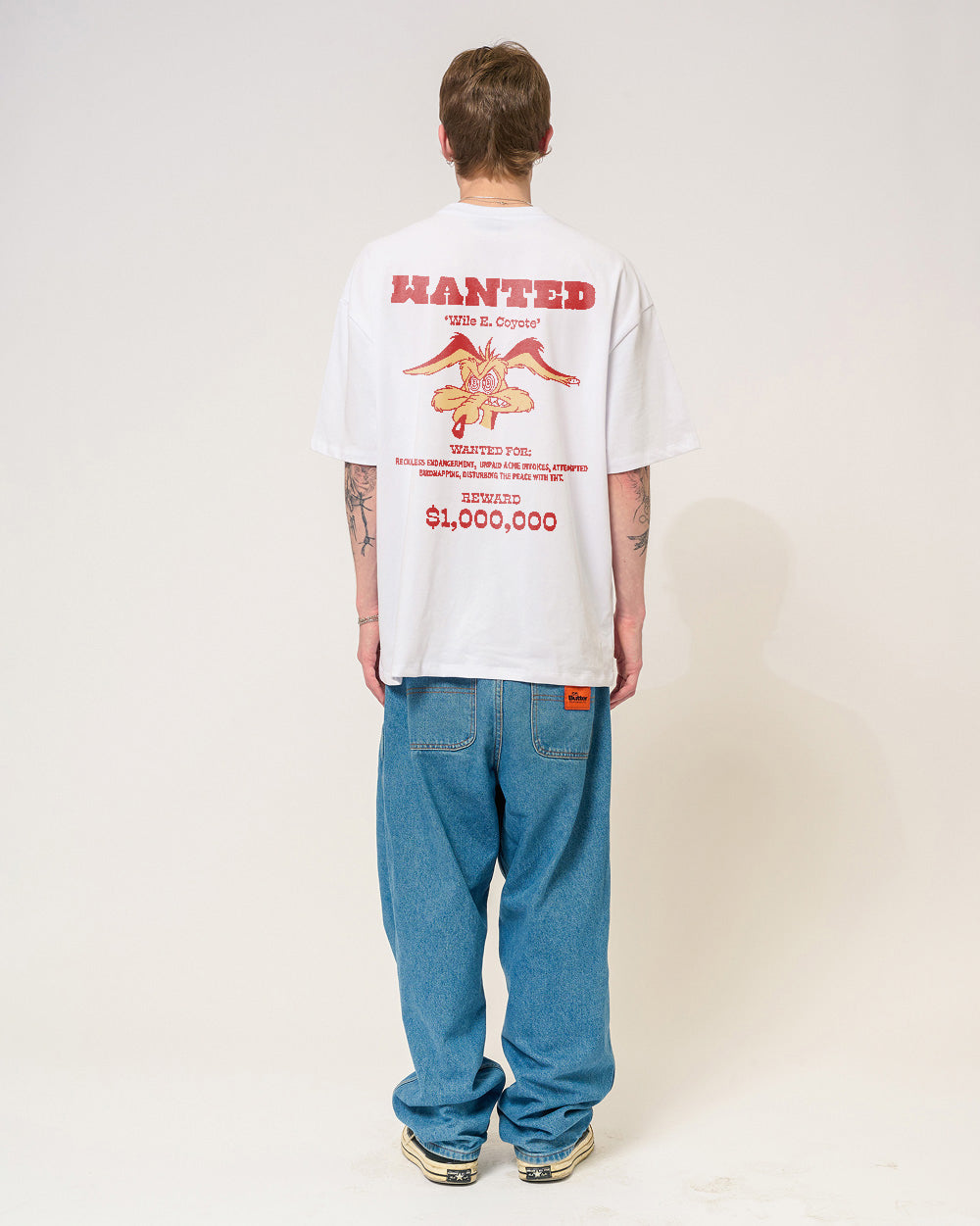 Wanted: Wile E Coyote Oversized Tee