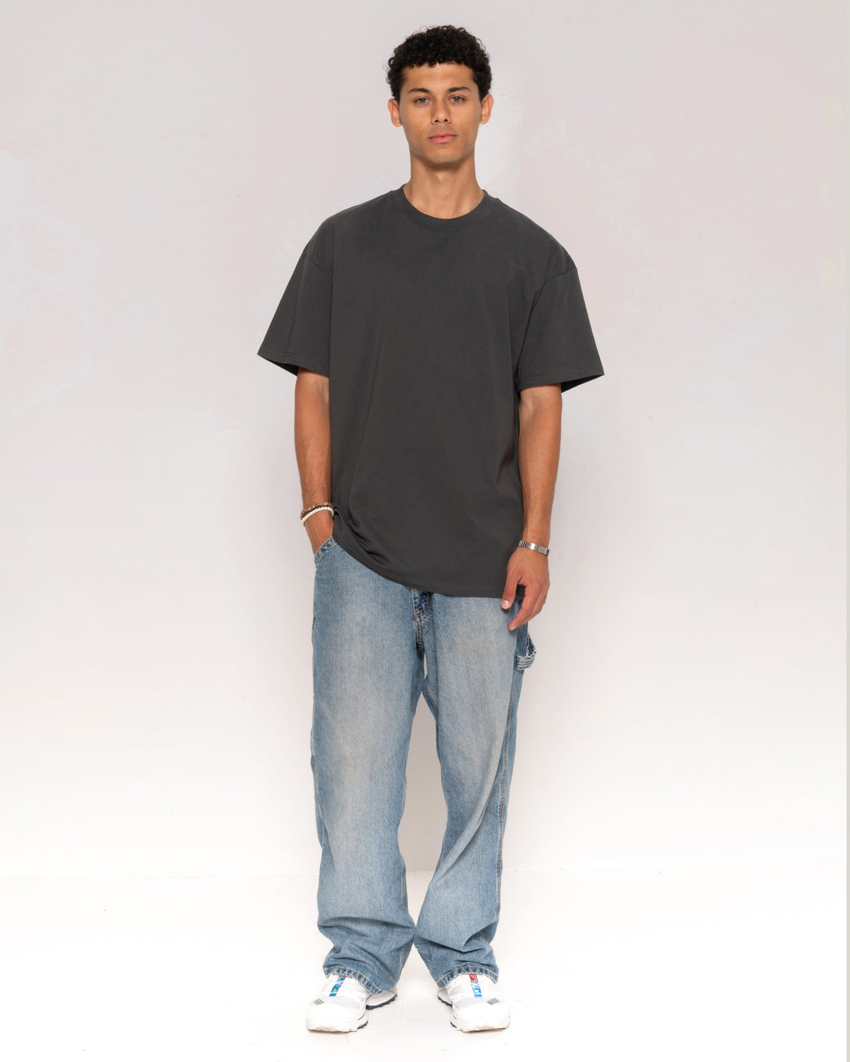 Classic Tee 3-Pack: Charcoal, Navy, Brown