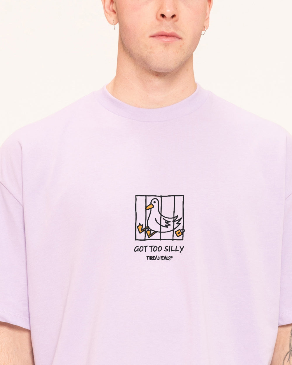 Got too Silly Oversized Tee