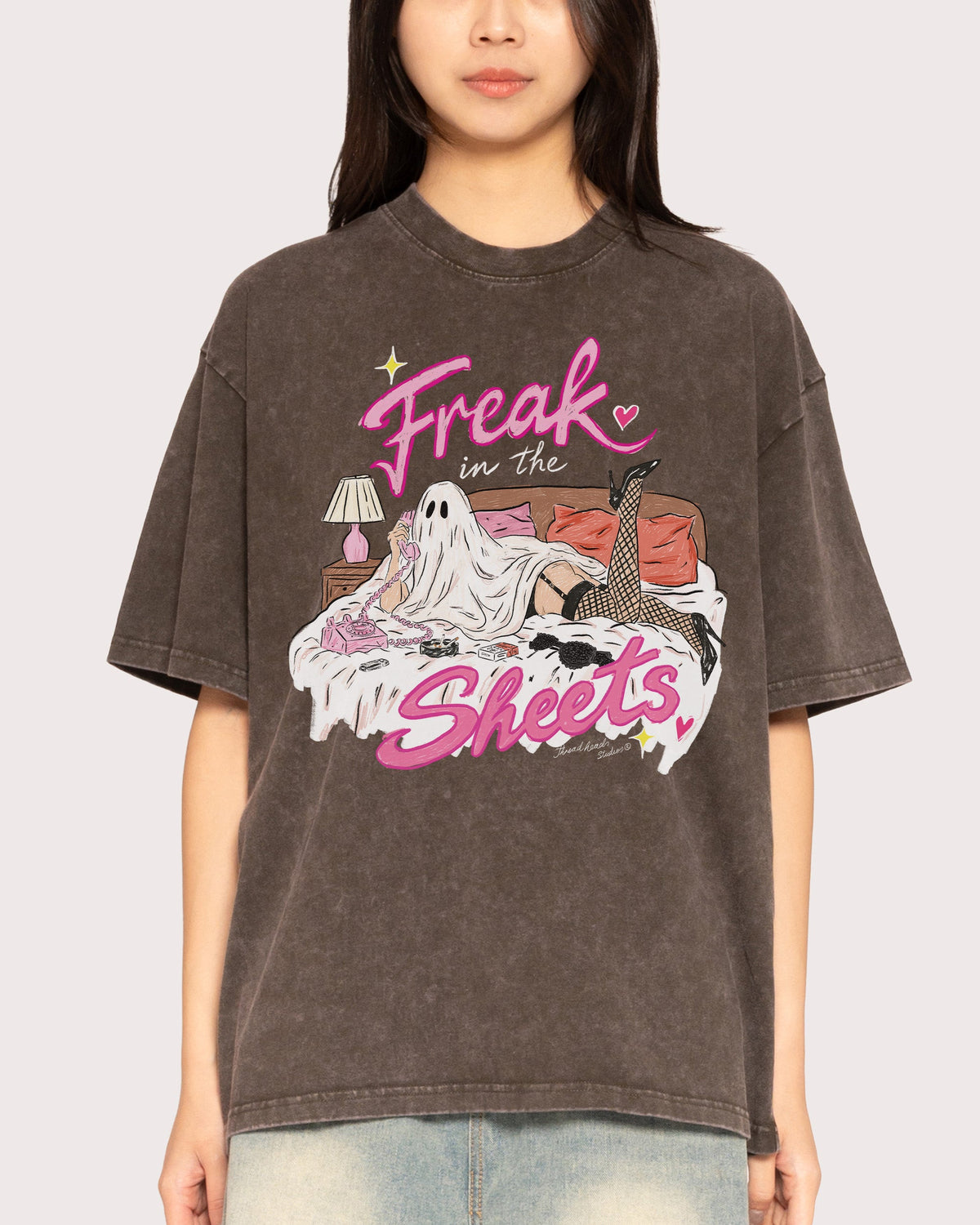 Freak in the Sheets Ghost Oversized Tee