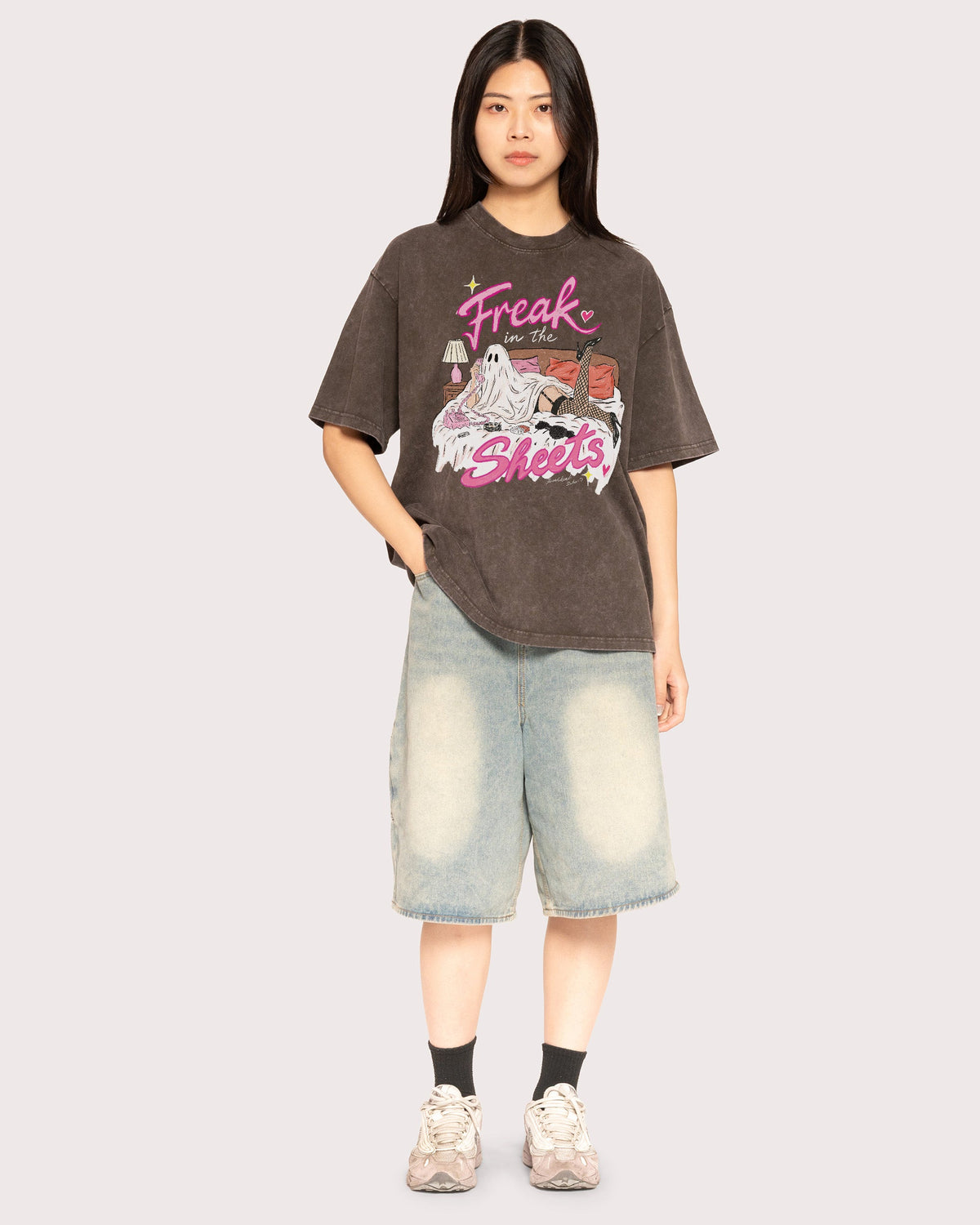 Freak in the Sheets Ghost Oversized Tee