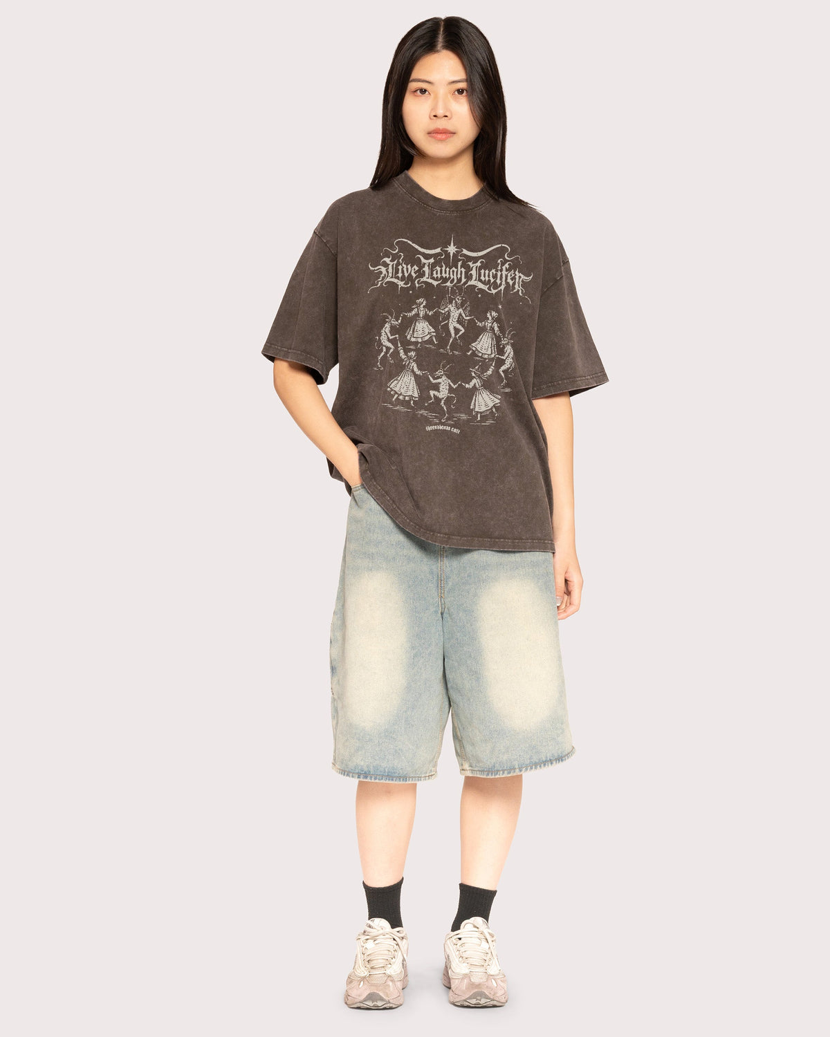 Live Laugh Lucifer Oversized Tee