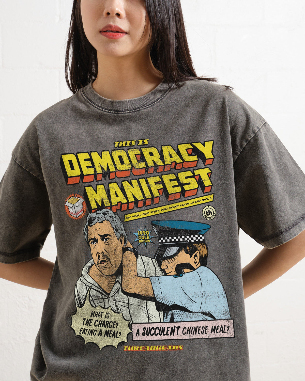 This is Democracy Manifest Oversized Tee