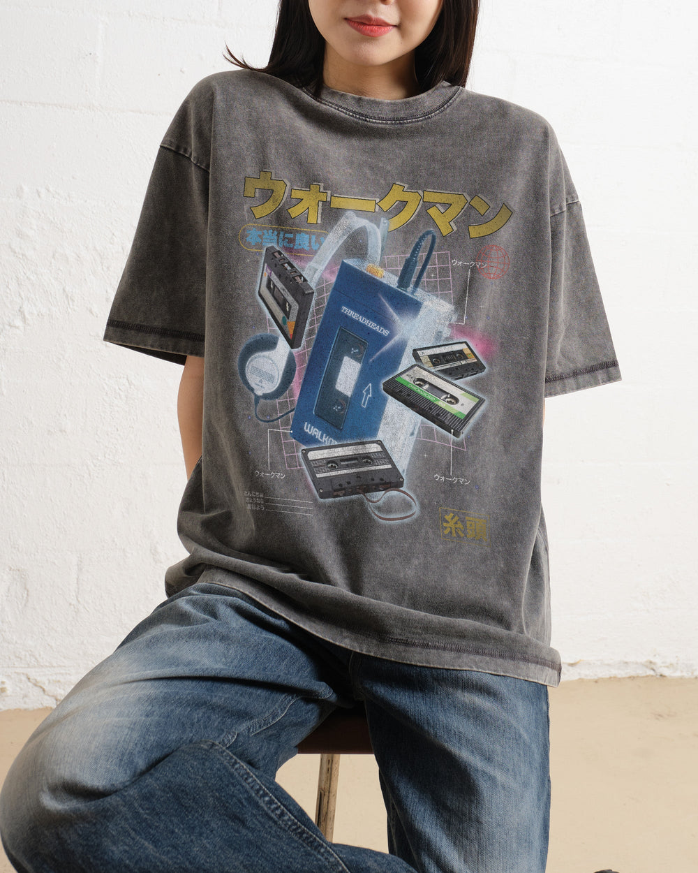 Japanese Walkman Oversized Tee