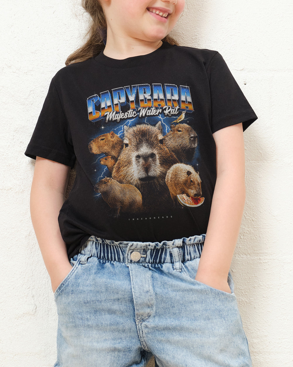 Capybara Water Rat Kids T-Shirt