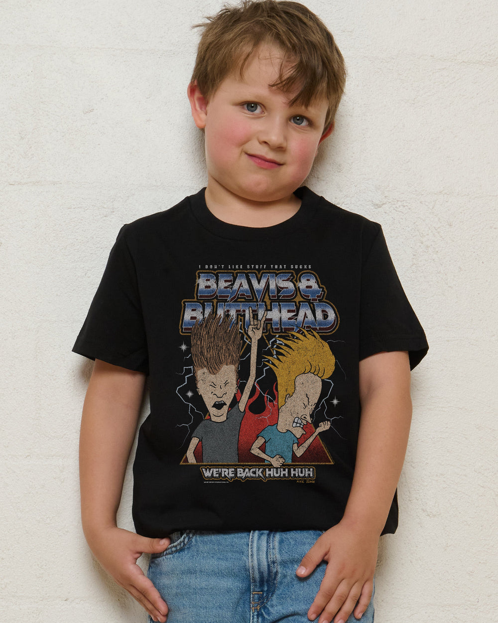 Heh Heh Metalheads Kids T-Shirt