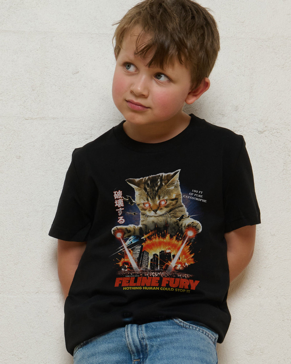 Feline Fury Kids T-Shirt