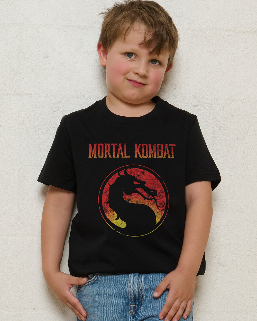 Mortal Kombat Logo Kids T-Shirt