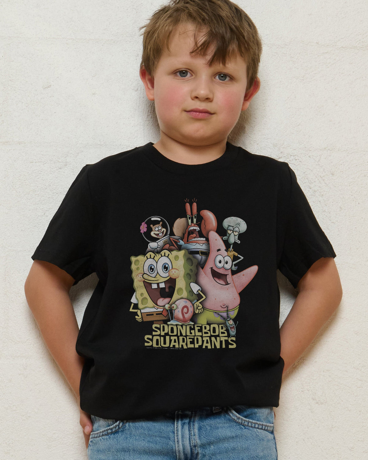 Bikini Bottom Crew Kids T-Shirt