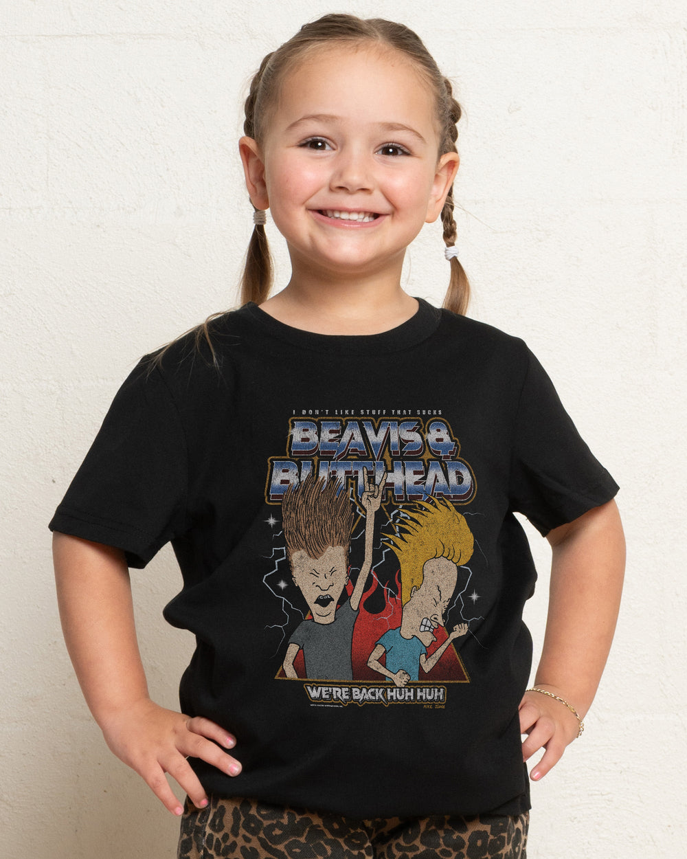 Heh Heh Metalheads Kids T-Shirt