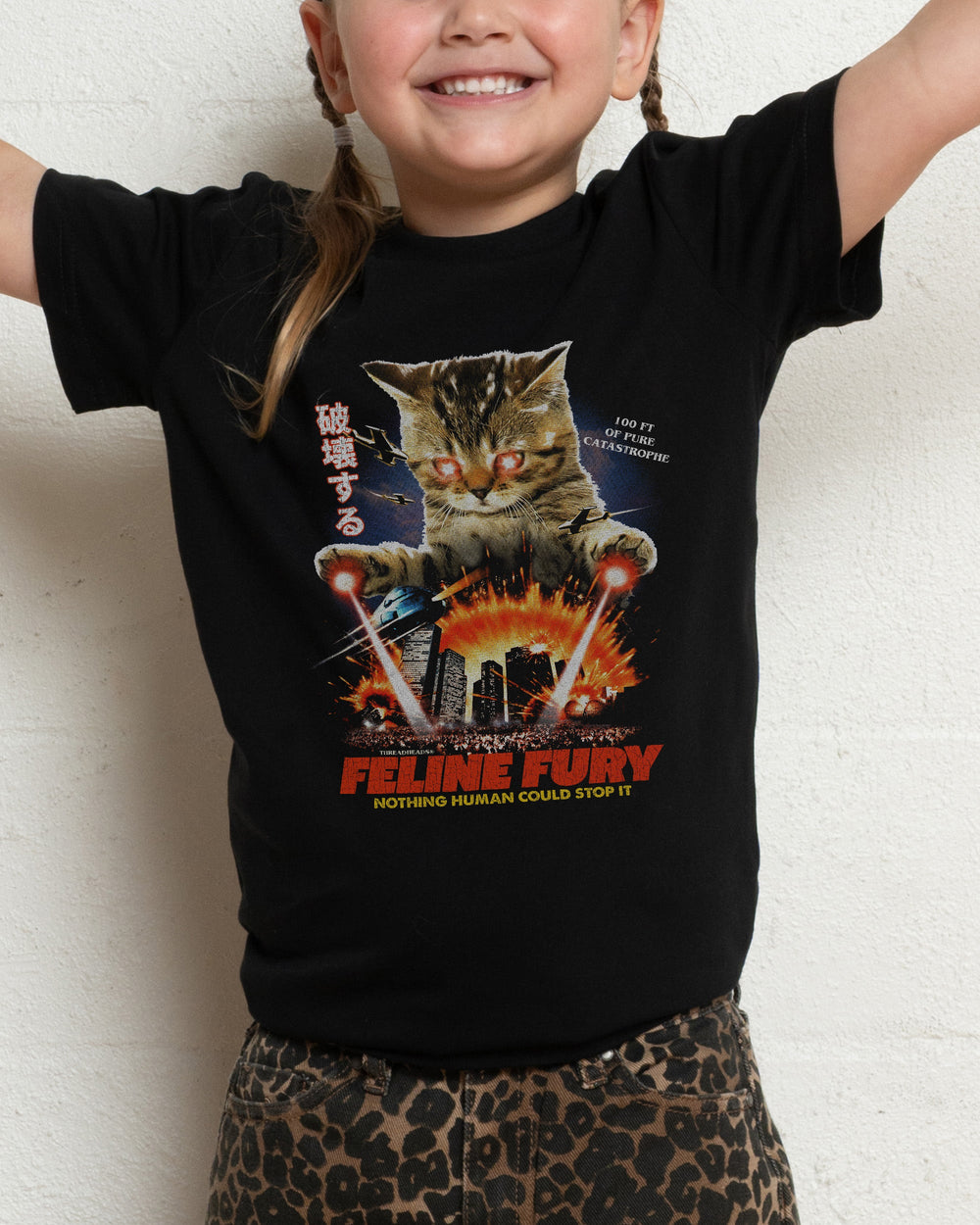 Feline Fury Kids T-Shirt