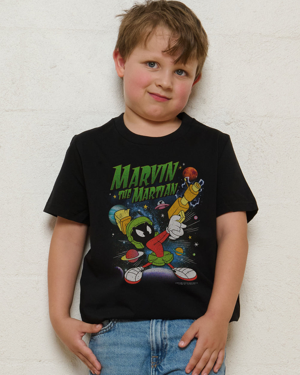 Marvin the Martian Vintage Kids T-Shirt