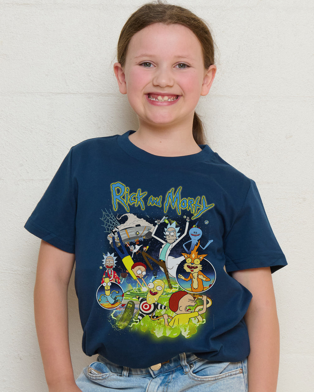 Rick and Morty Vintage Kids T-Shirt