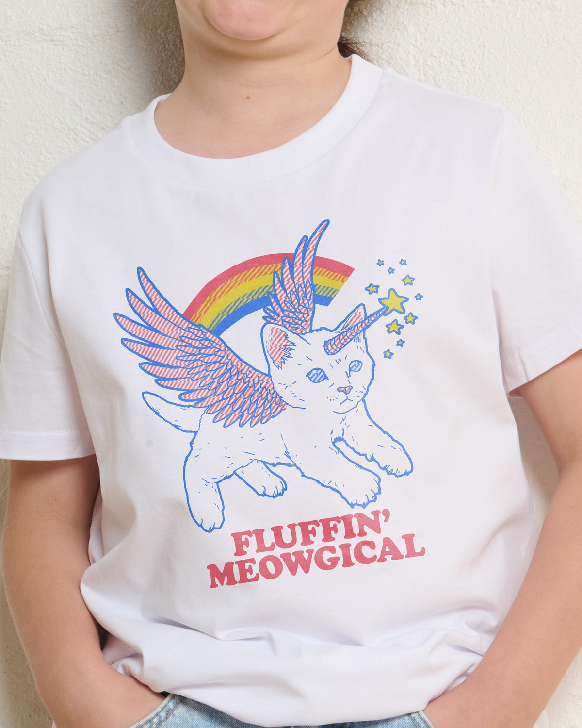 Fluffin Meowgical Kids T-Shirt
