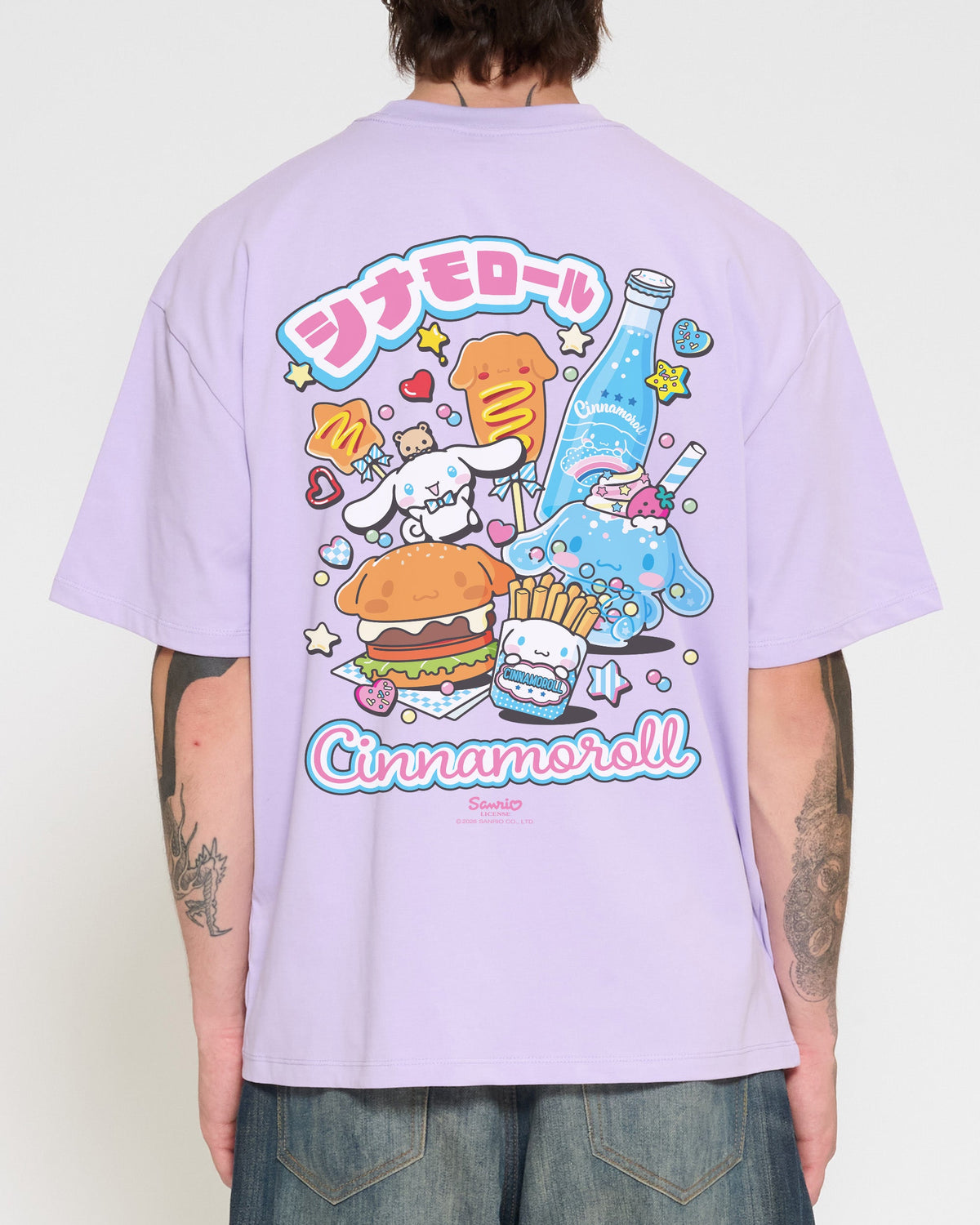 Cinnamoroll Kawaii Oversized Tee