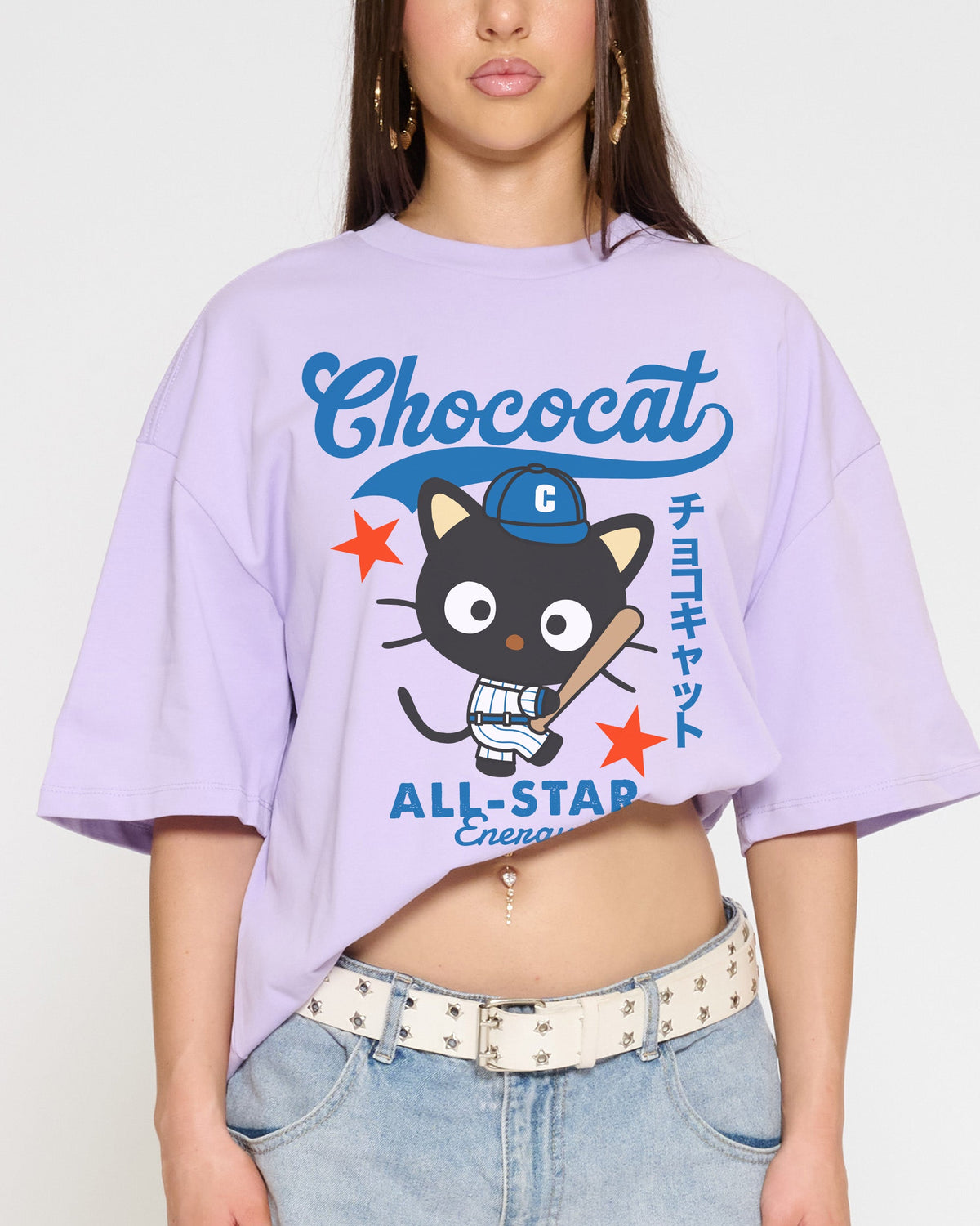 Chococat Baseball Oversized Tee