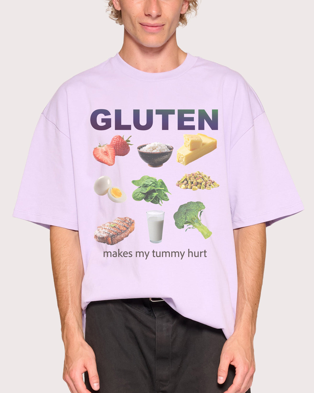 Gluten Starter Pack Oversized Tee