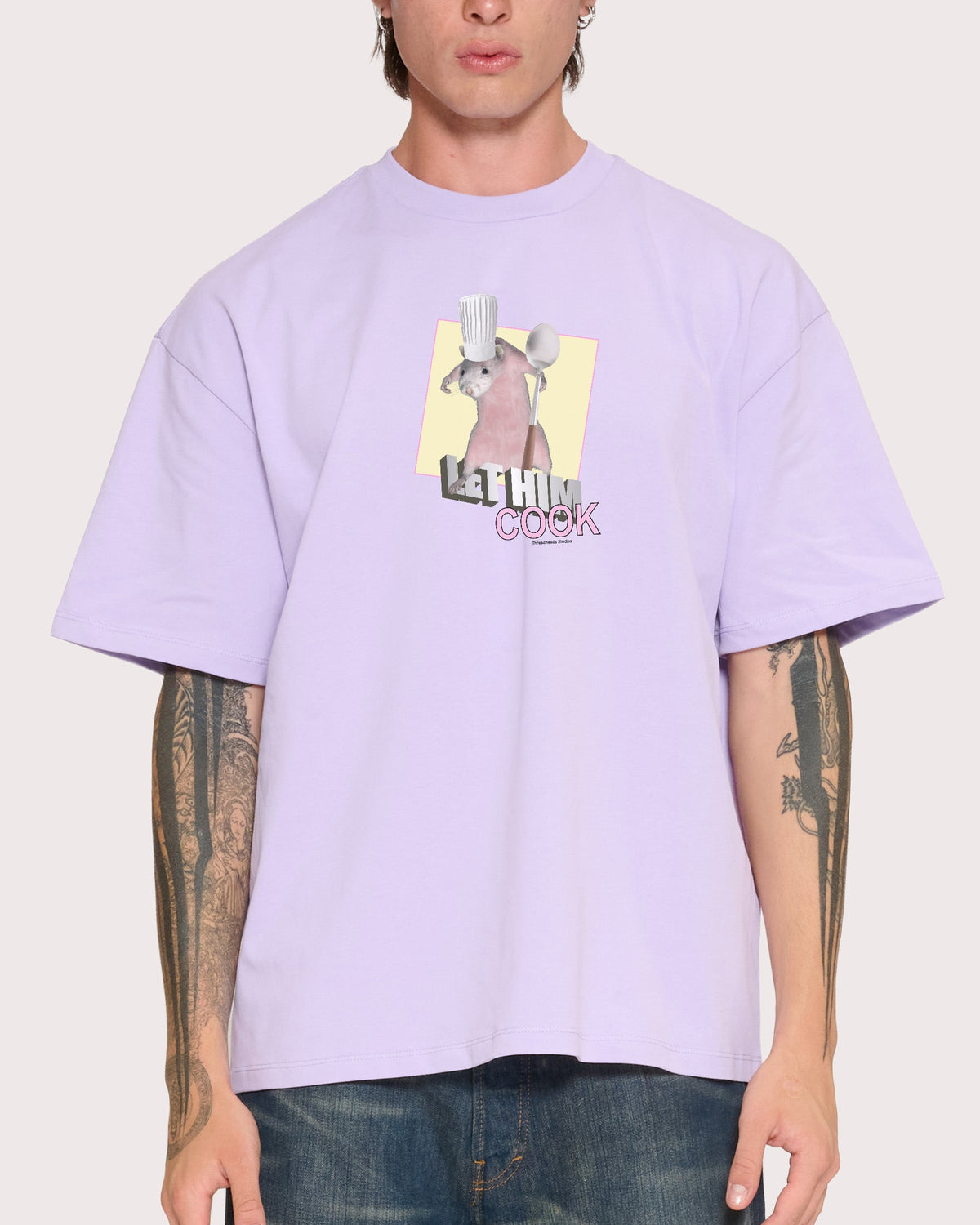 Let Him Cook Oversized Tee