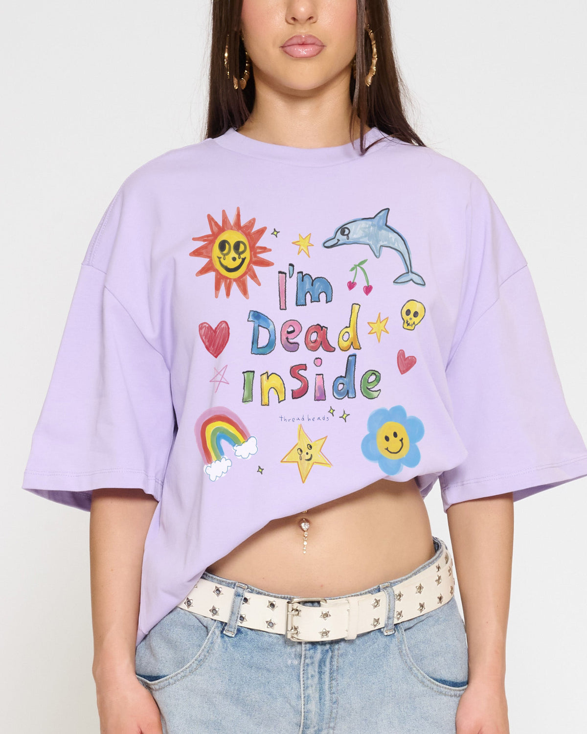 I’m Dead Inside Oversized Tee