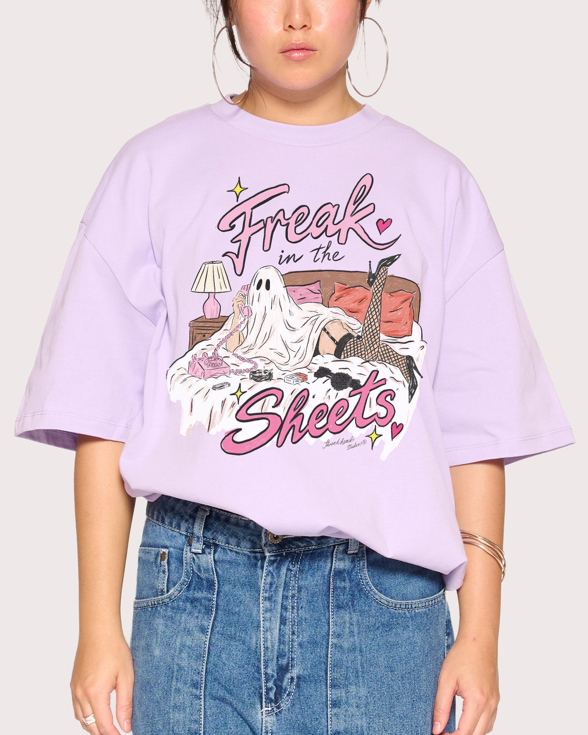 Freak in the Sheets Ghost Oversized Tee