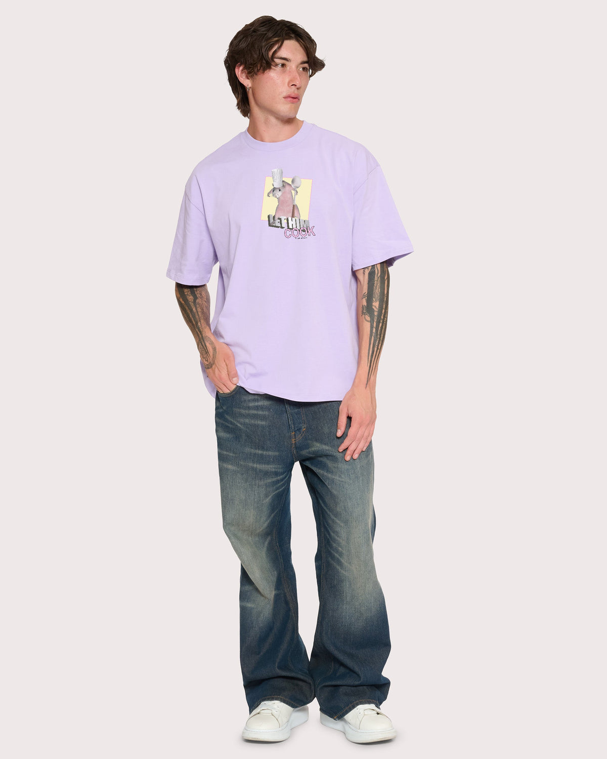 Let Him Cook Oversized Tee