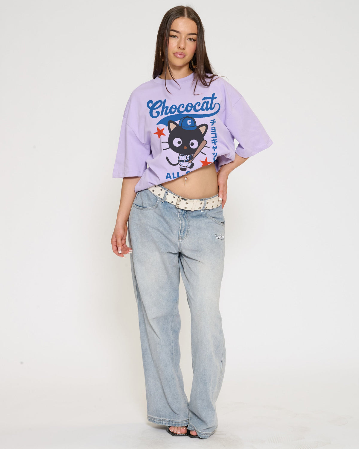 Chococat Baseball Oversized Tee