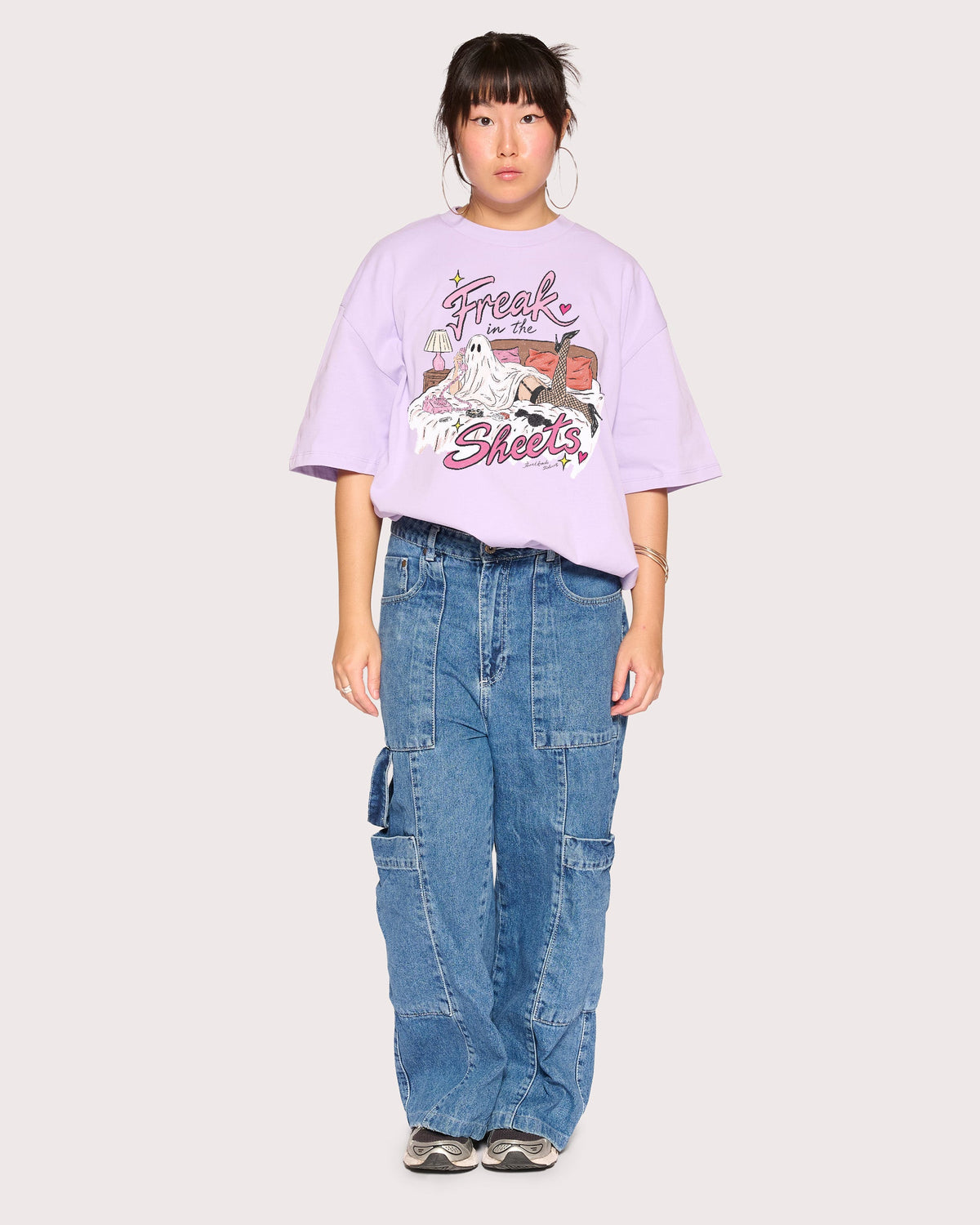 Freak in the Sheets Ghost Oversized Tee