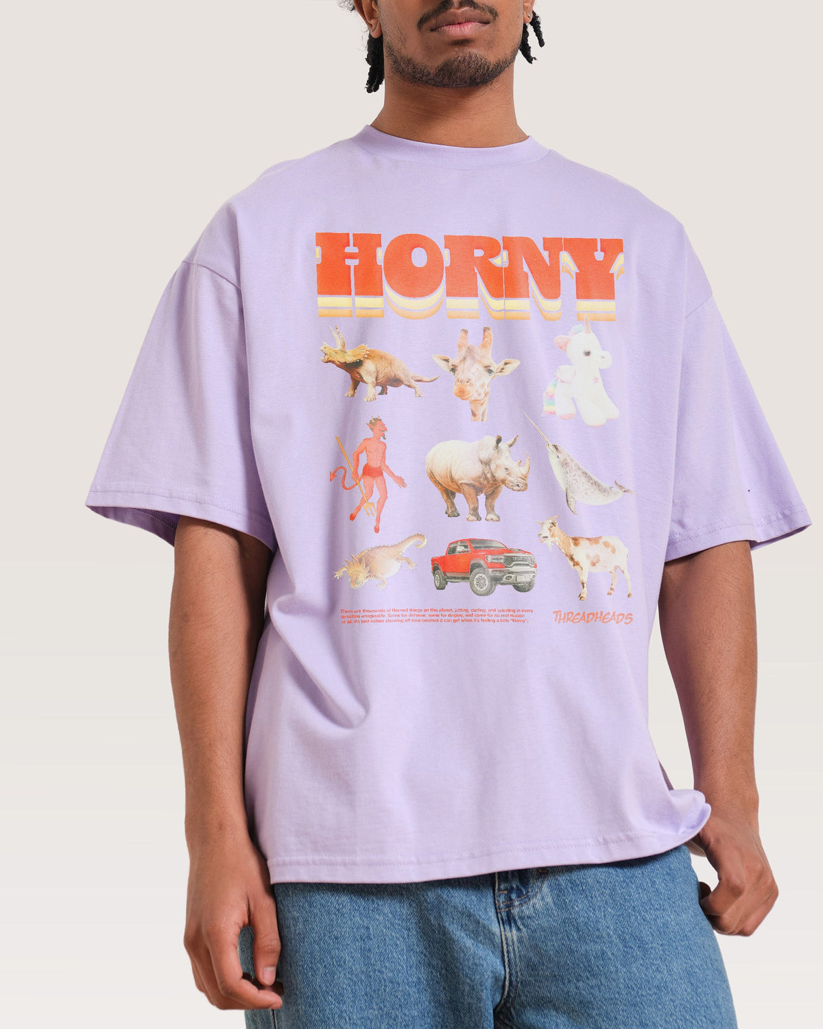 Horny Things Oversized Tee