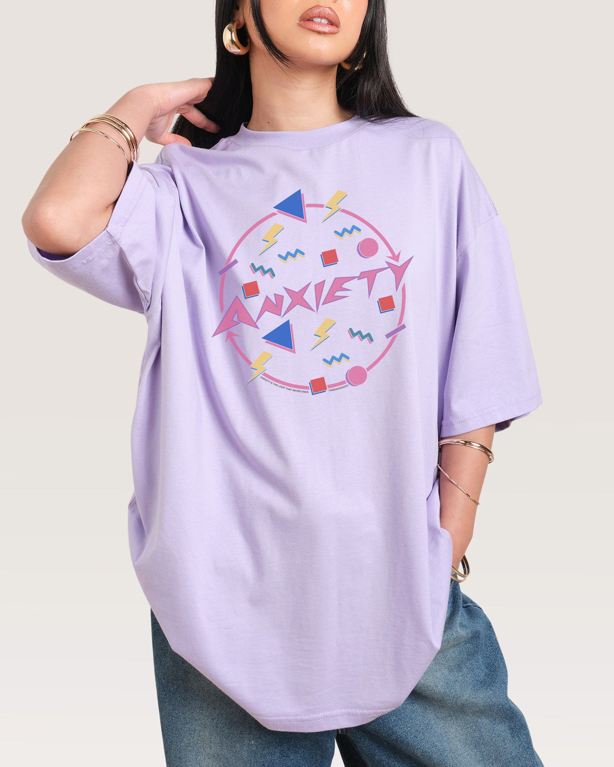 Anxiety Oversized Tee