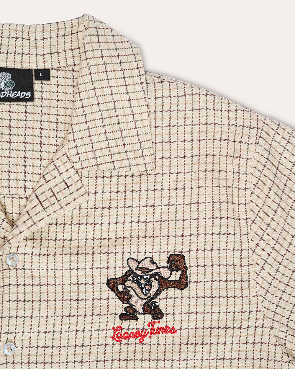 Rootin Tootin Taz Button Down T-Shirt