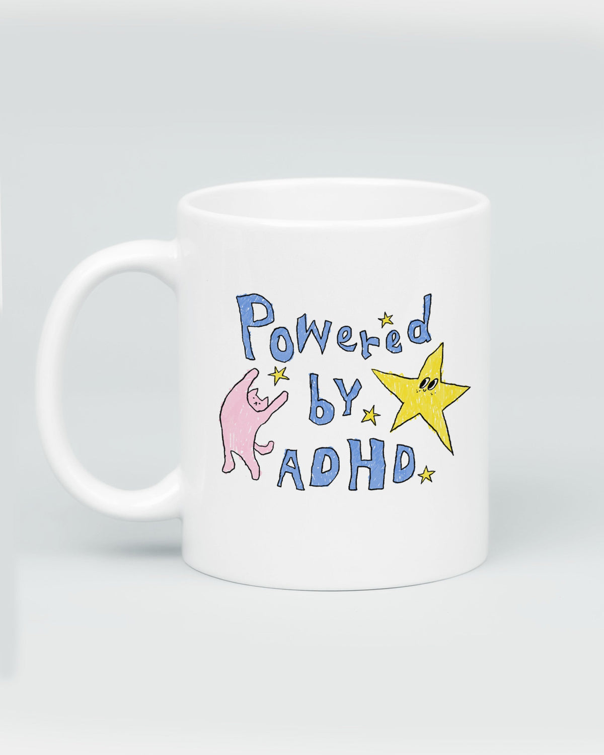 Powered by ADHD Mug