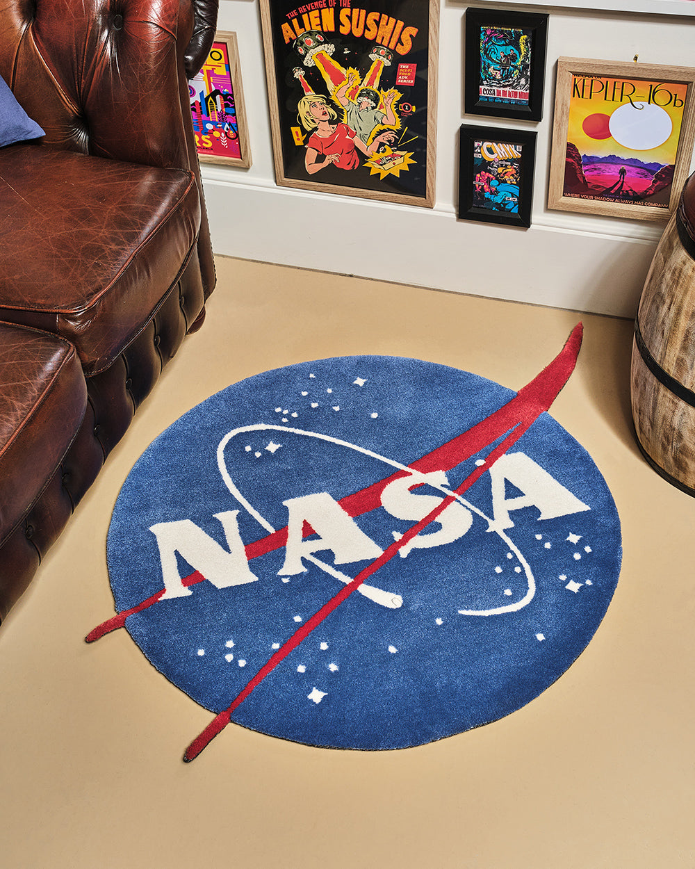 NASA Meatball Rug