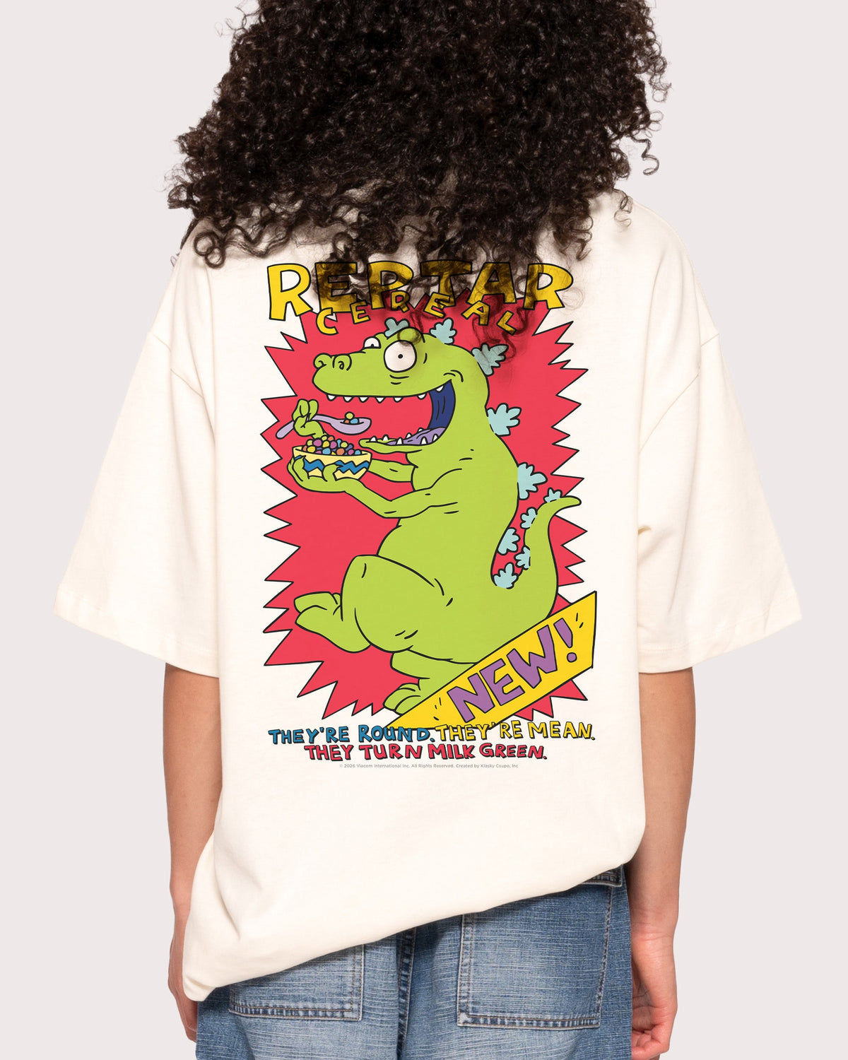 Reptar Cereal Oversized Tee