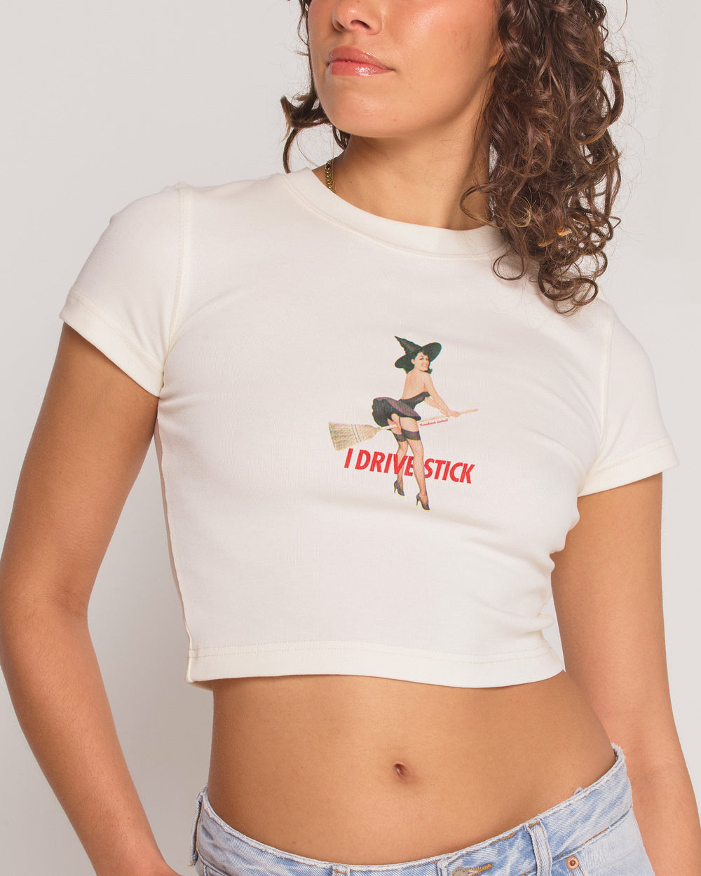 I Drive Stick Baby Tee
