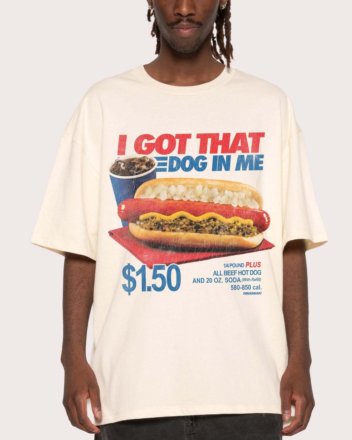 I Got That Dog In Me Oversized Tee