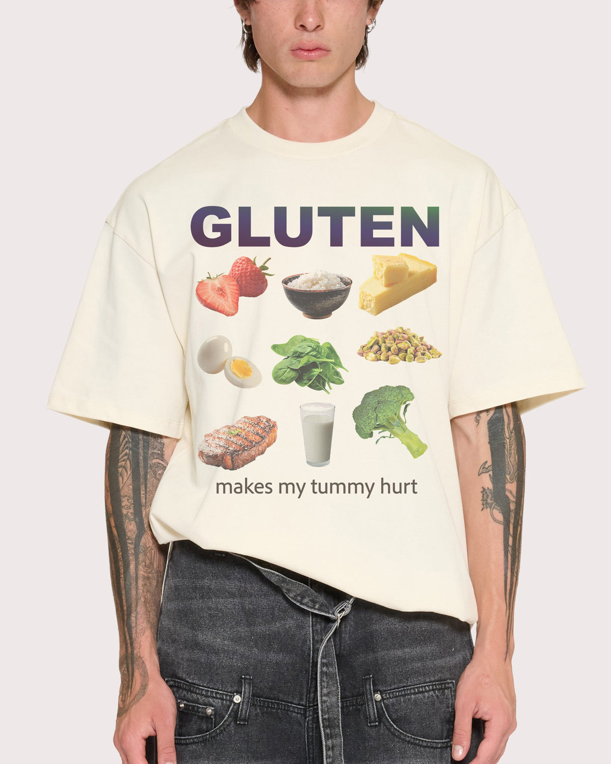Gluten Starter Pack Oversized Tee