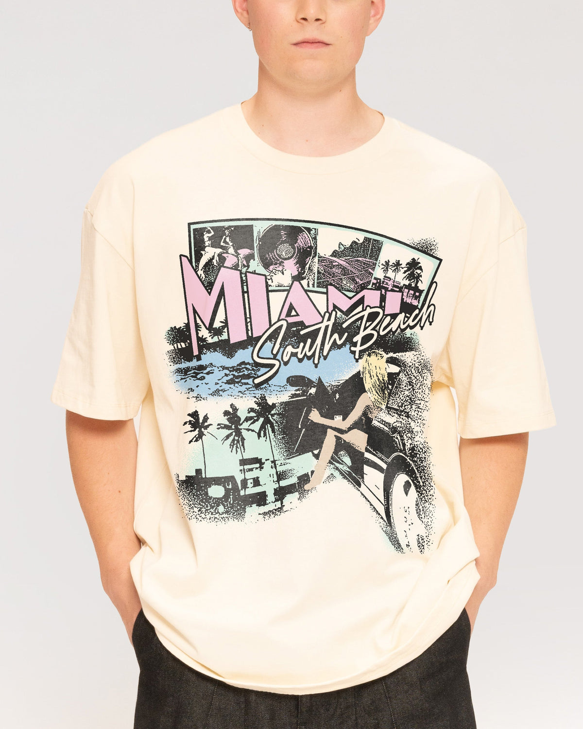 South Beach, Miami Oversized Tee