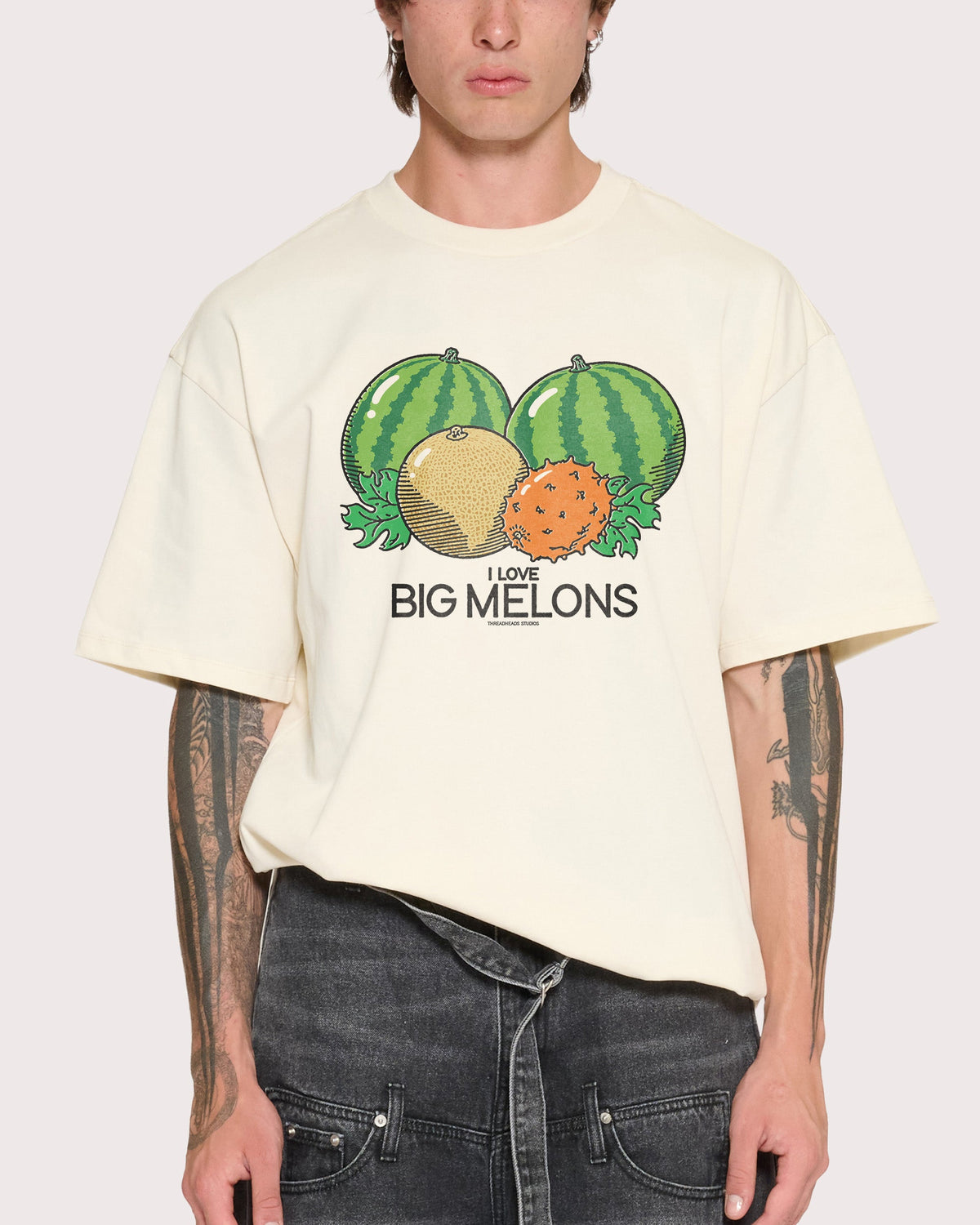 I Love Big Melons Oversized Tee