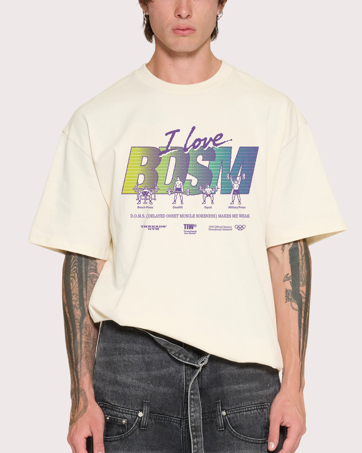 I Love BDSM Oversized Tee