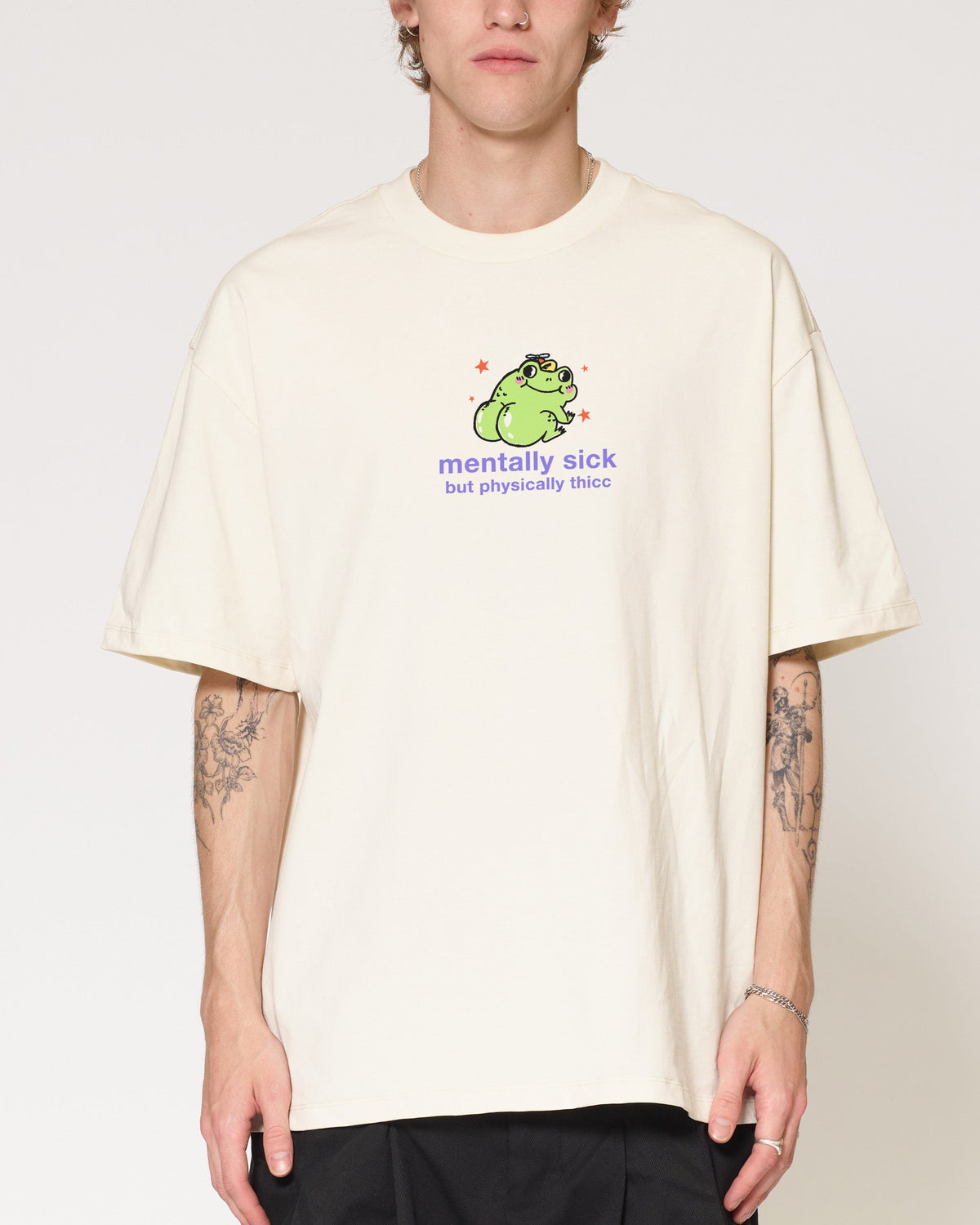 Mentally Sick Oversized Tee