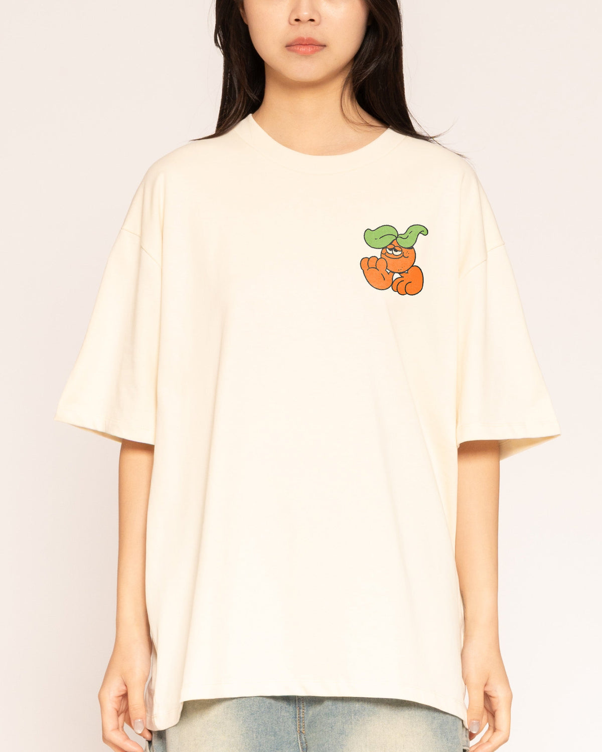 Orange Groove Oversized Tee