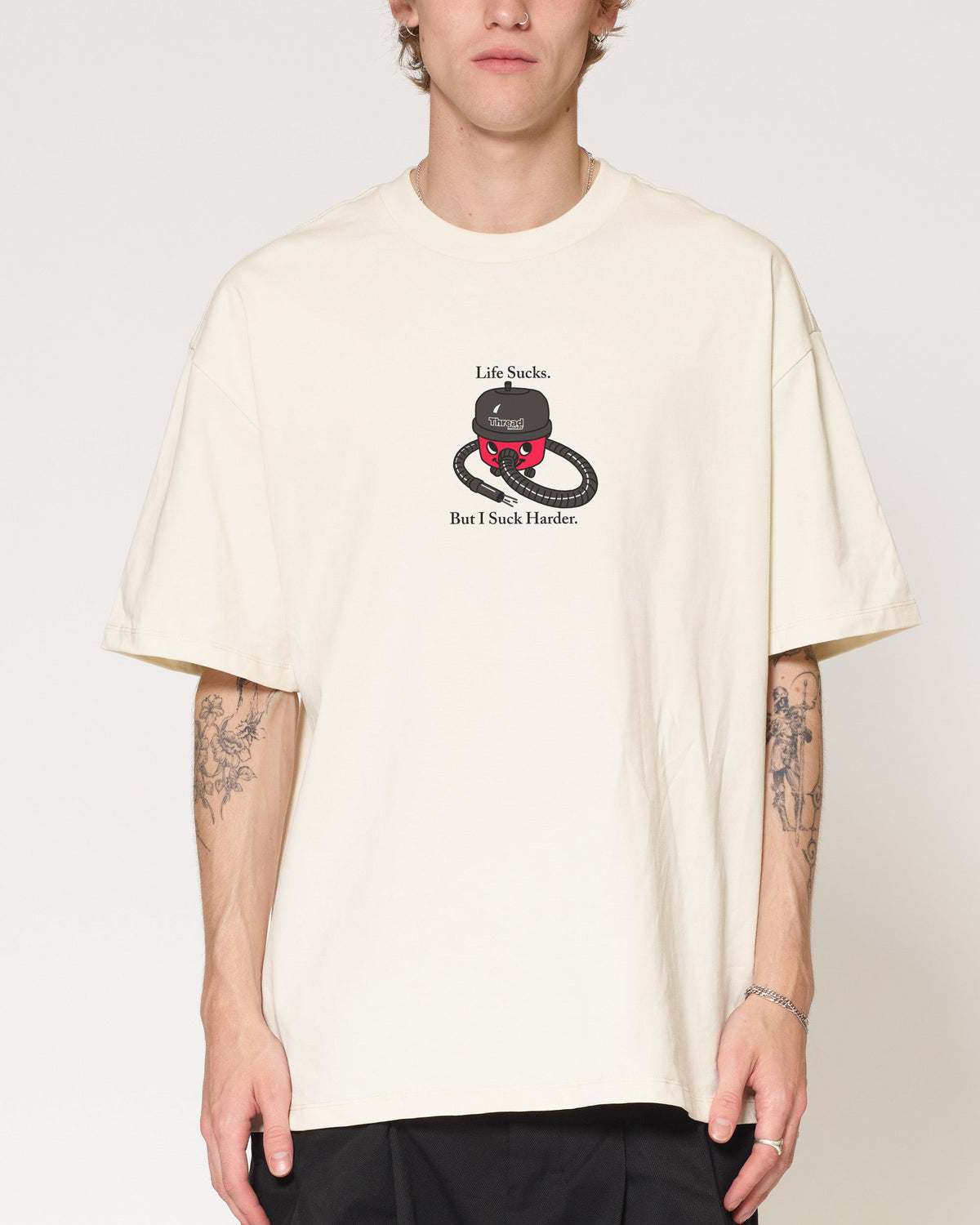 Life Sucks Oversized Tee