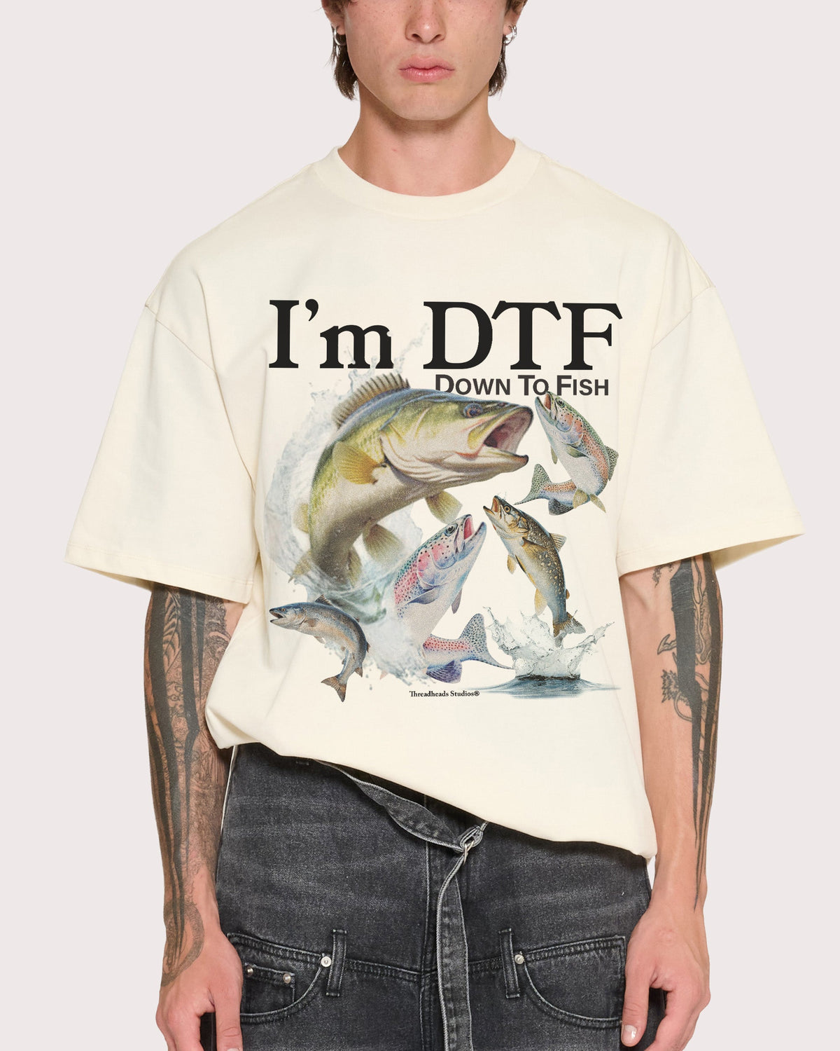 I’m DTF Oversized Tee