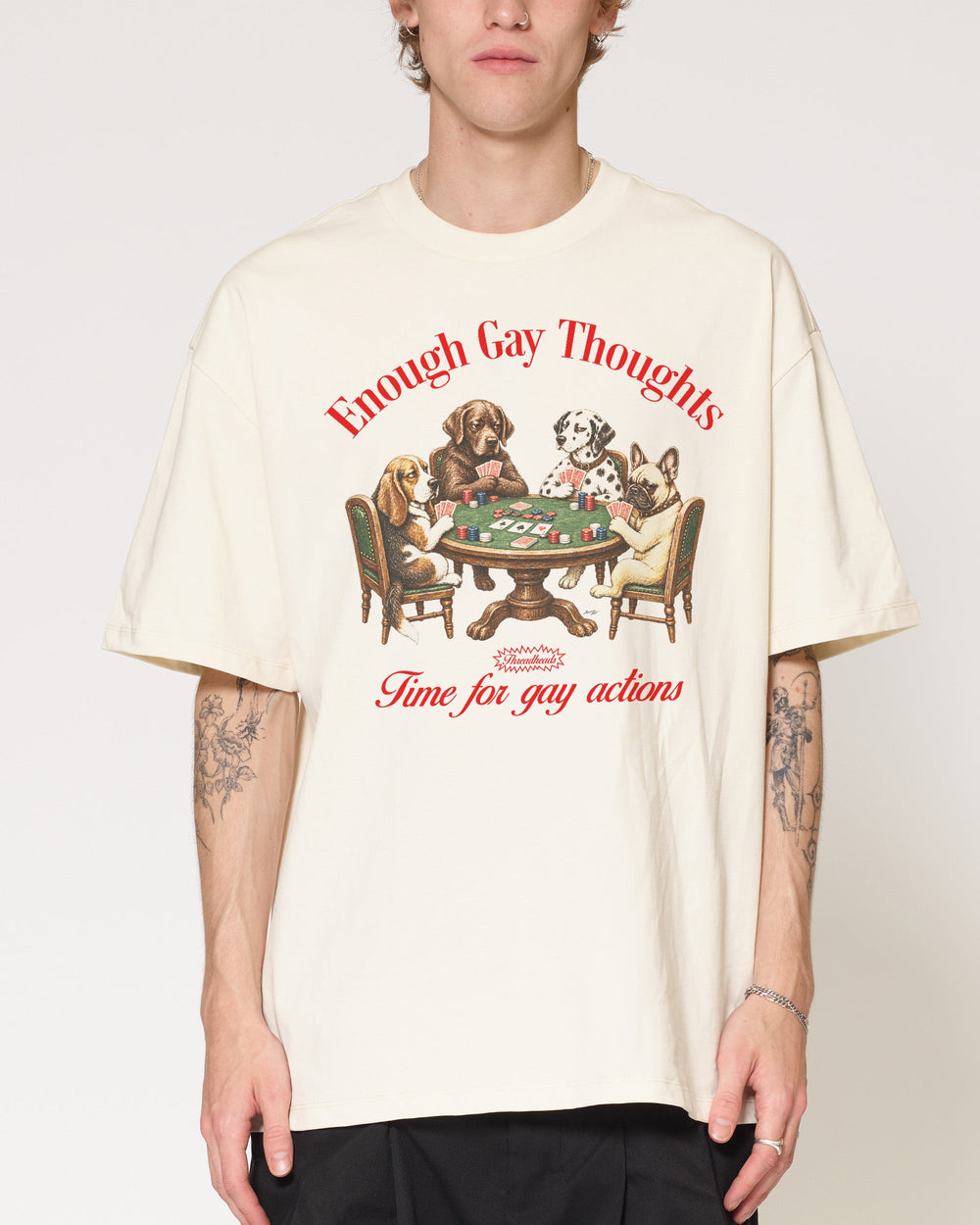 Enough Gay Thoughts Oversized Tee