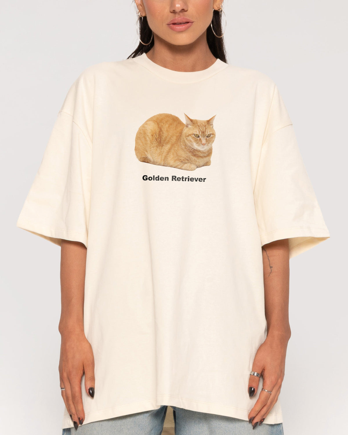 Golden Retriever Oversized Tee