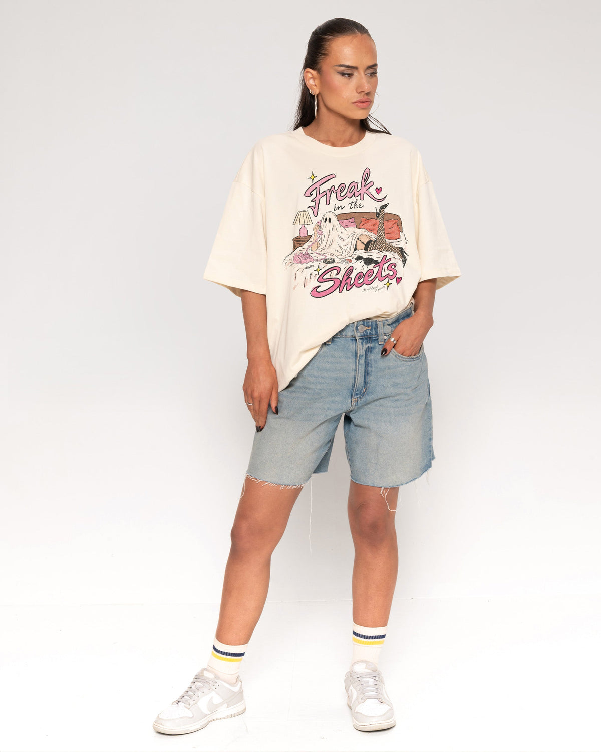 Freak in the Sheets Ghost Oversized Tee