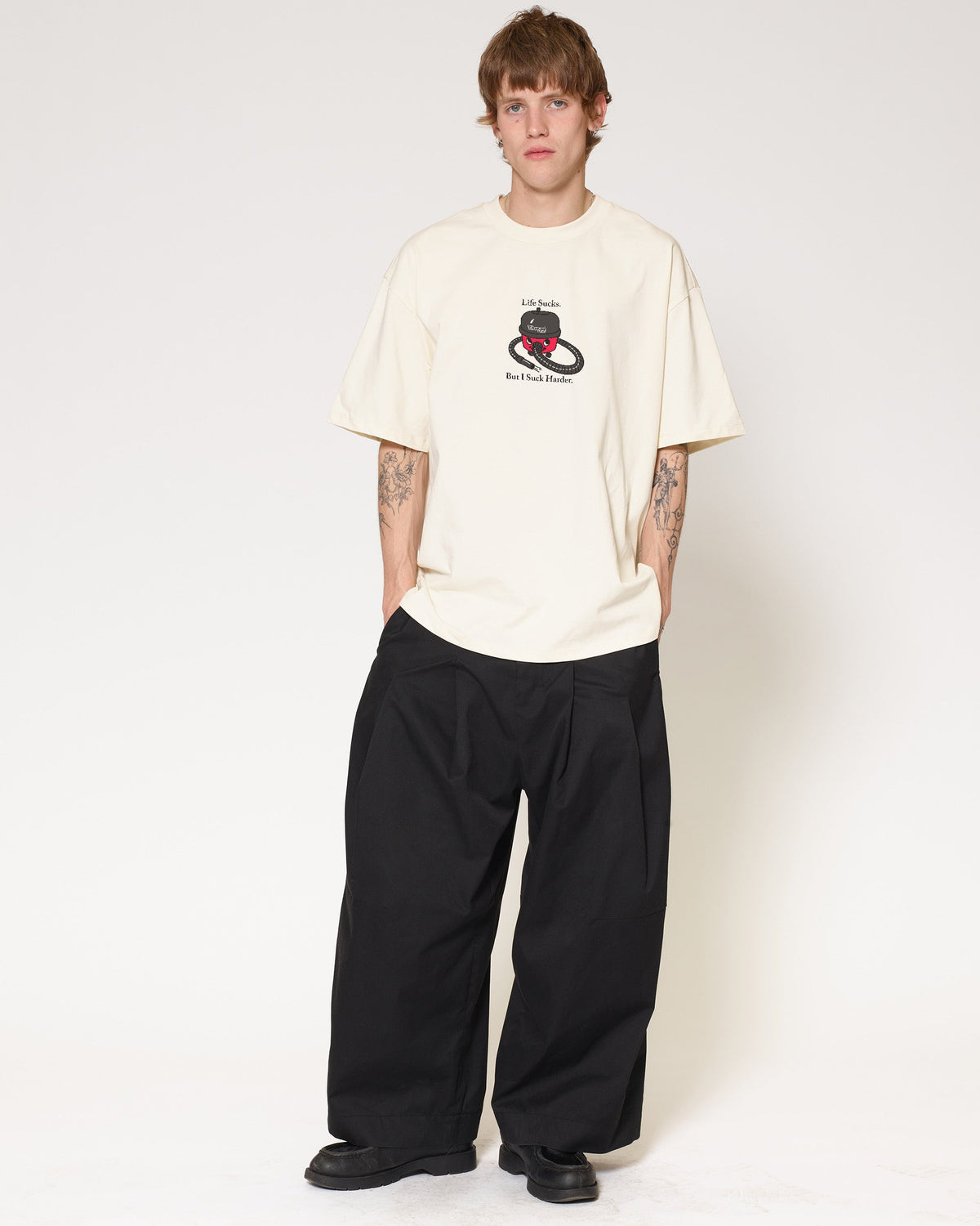 Life Sucks Oversized Tee