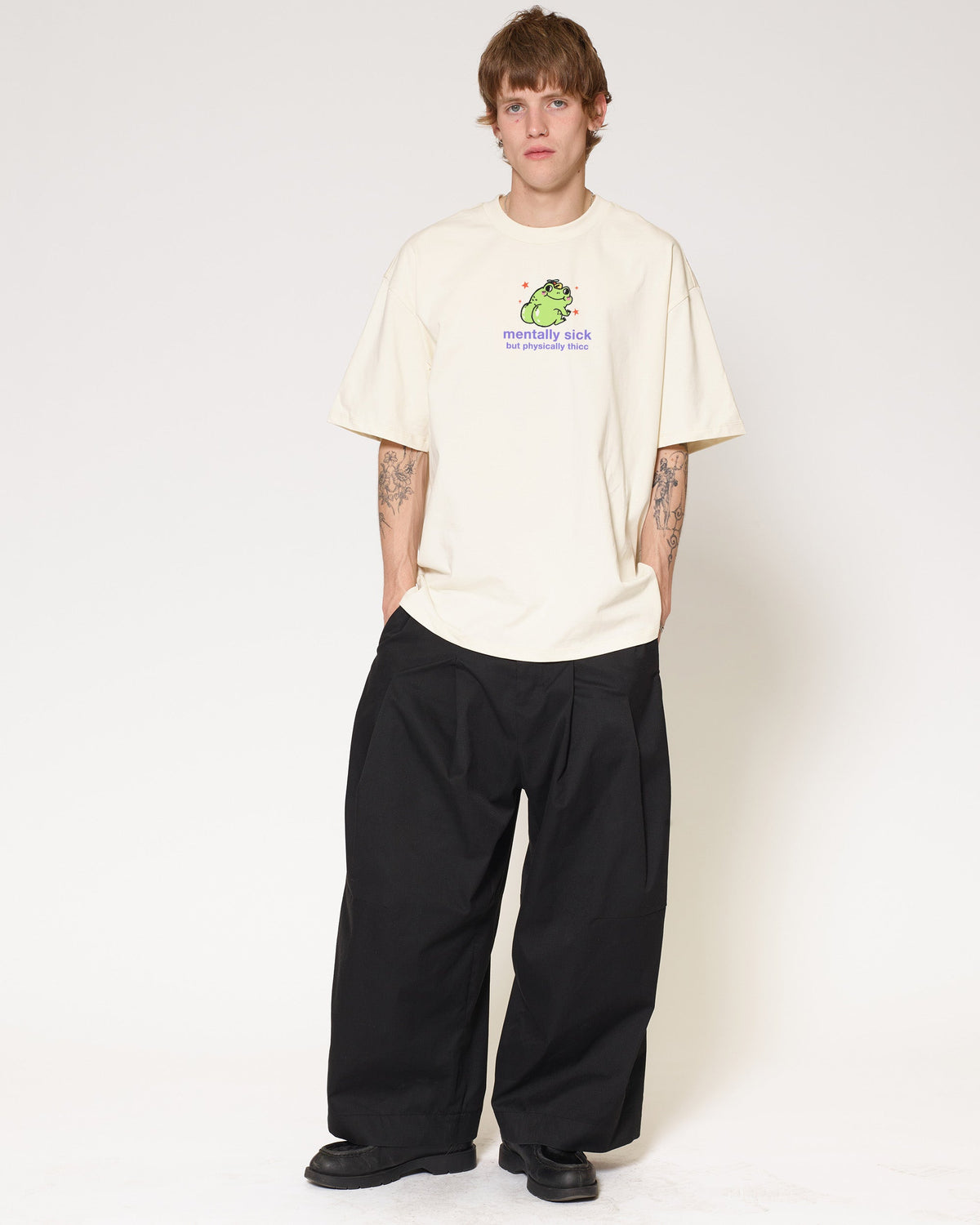 Mentally Sick Oversized Tee