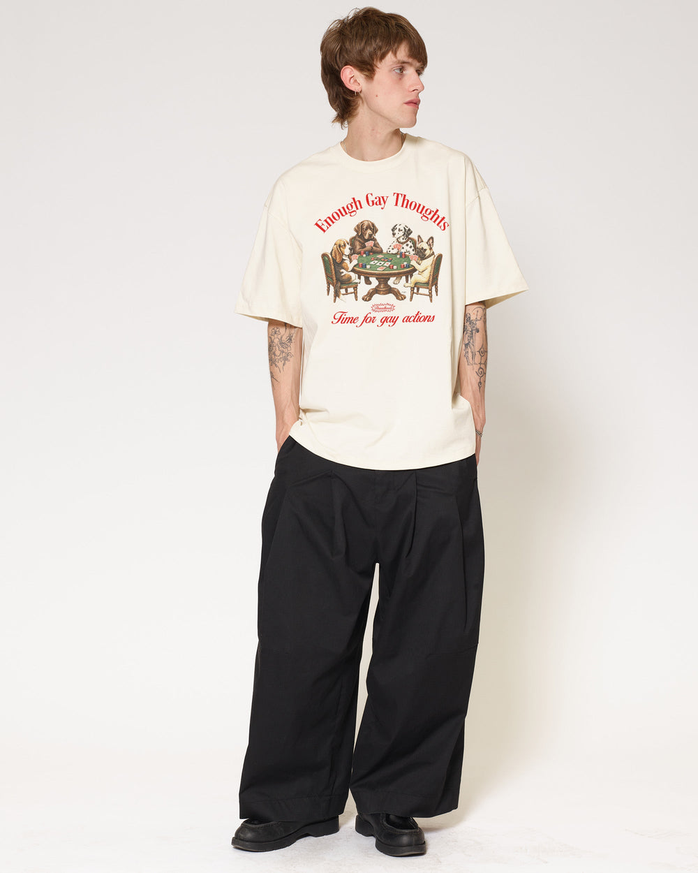 Enough Gay Thoughts Oversized Tee
